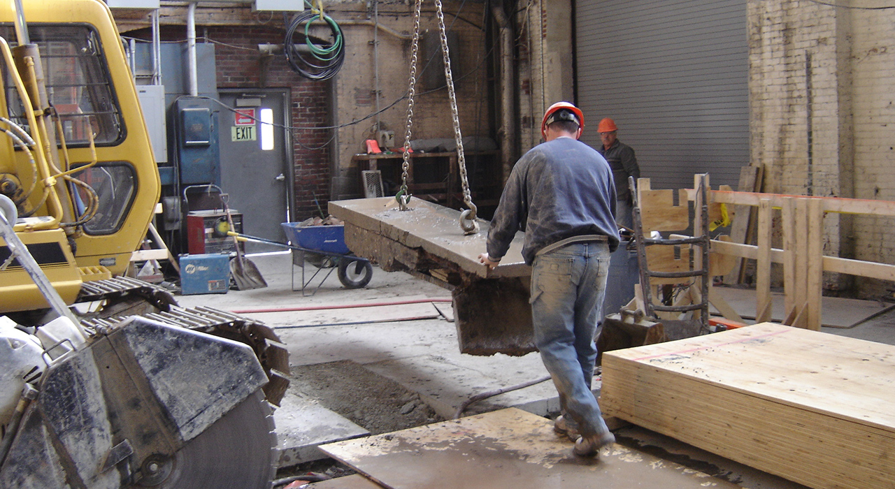 Harvard Blackstone Steam Plant Construction