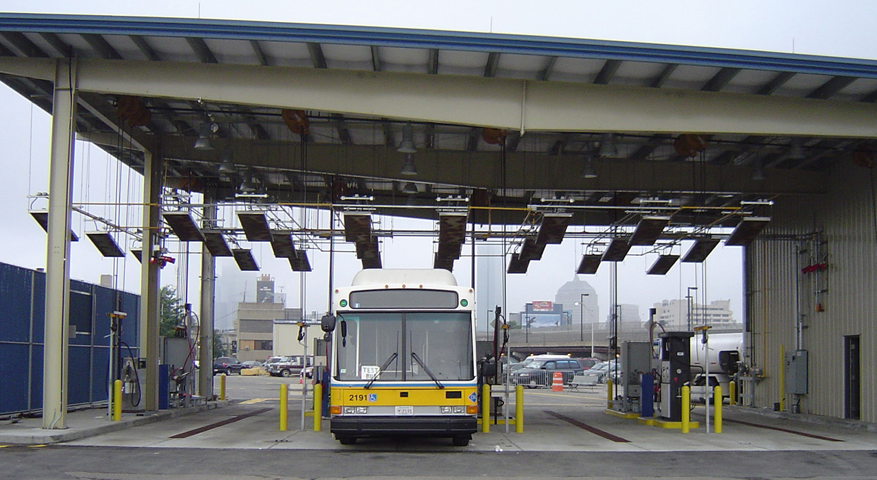 MBTA Cabot Yard Compressed Natural Gas Facility